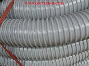 Ống hút bụi gân nhựa phi 34