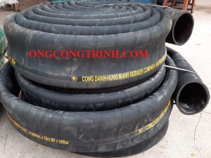 Ống cao su bố vải phi 100