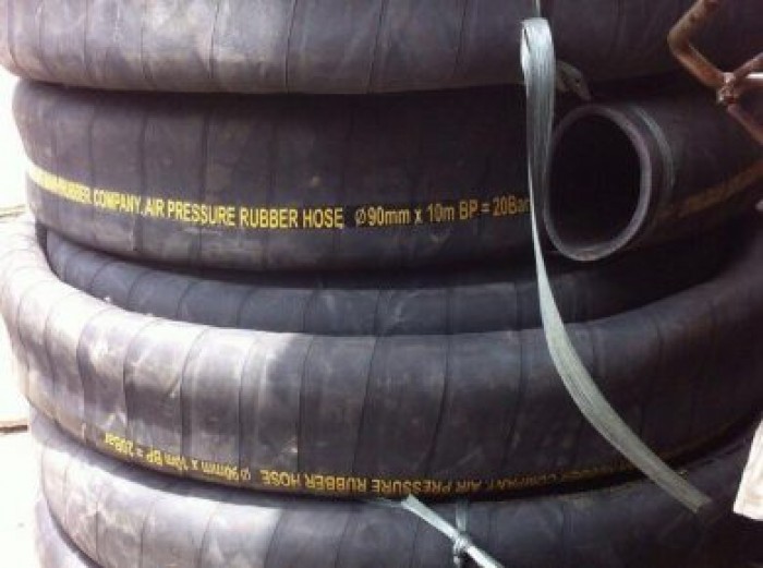 ống cao su bố vải phi 90