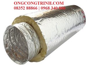 ống gió mềm có bảo ôn D100