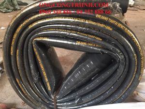 Ống cao su bố vải phi 75