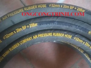 Ống cao su bố vải phi 32