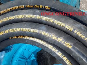 Ống cao su bố vải phi 48