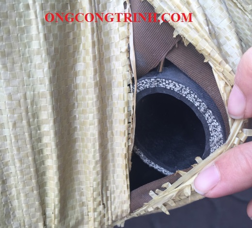 ống cao su bố vải 5 lớp