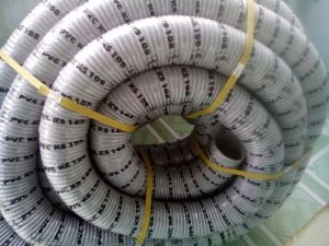 ống hút bụi gân nhựa Ø168